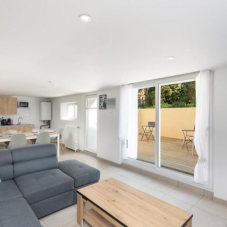 La Belle Poule : Chambre Spacieuse Avec Sdb Privative, Cuisine Et Salon Partages, Terrasse, Proche Facs Et Centre Brest Bagian luar foto