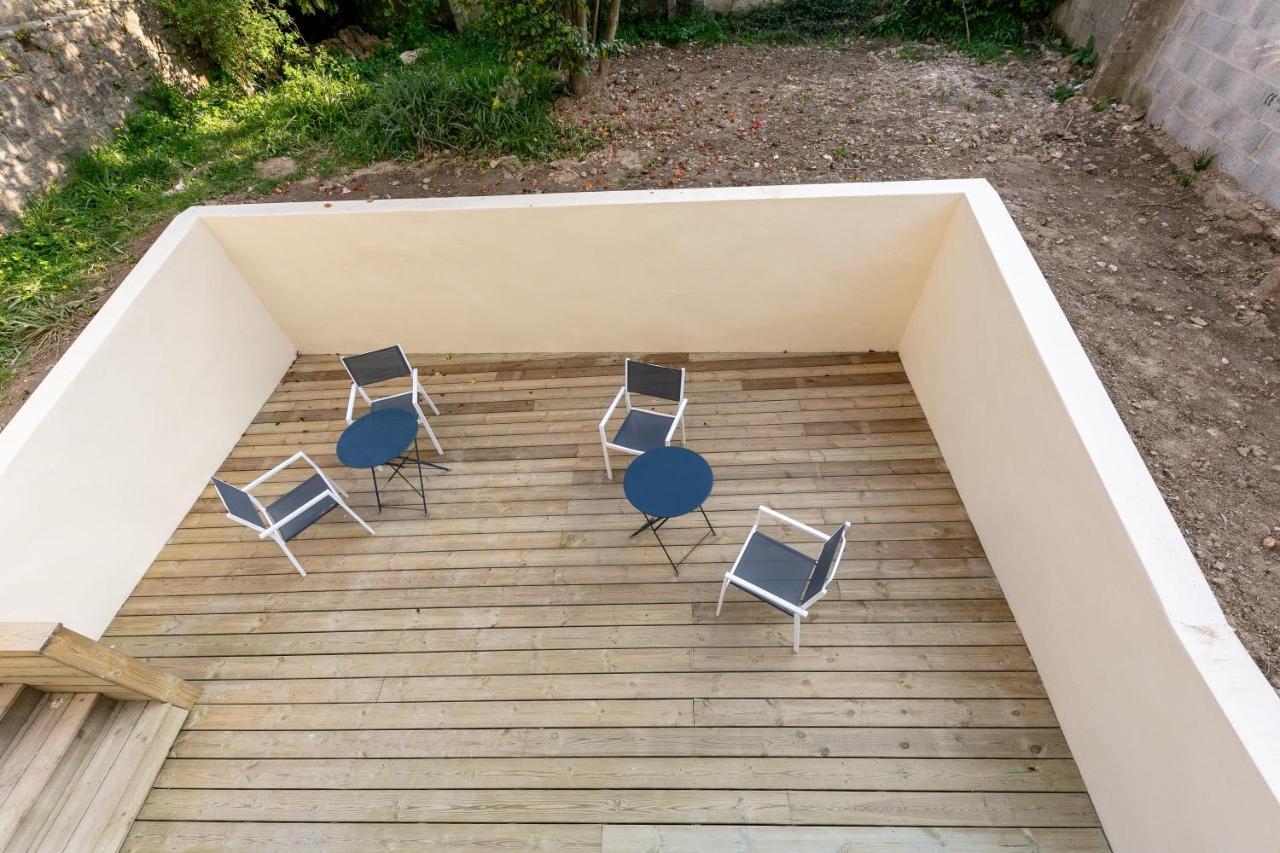 La Belle Poule : Chambre Spacieuse Avec Sdb Privative, Cuisine Et Salon Partages, Terrasse, Proche Facs Et Centre Brest Bagian luar foto
