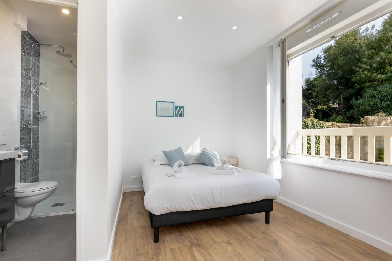 La Belle Poule : Chambre Spacieuse Avec Sdb Privative, Cuisine Et Salon Partages, Terrasse, Proche Facs Et Centre Brest Bagian luar foto